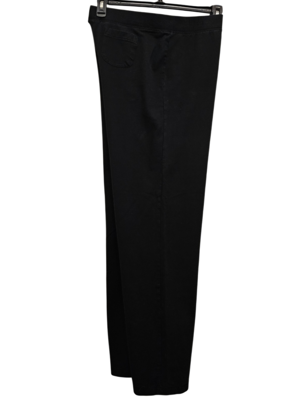 Hanes Black Straight-Leg Lounge Pants - Picture 2 of 8